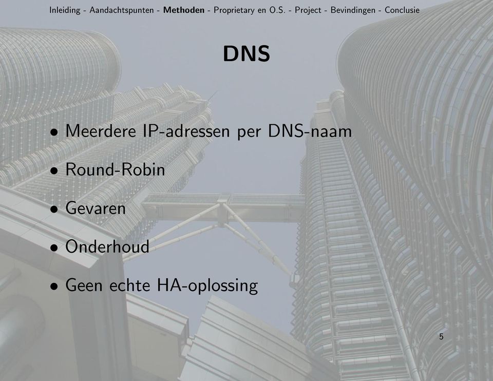 DNS-naam Round-Robin