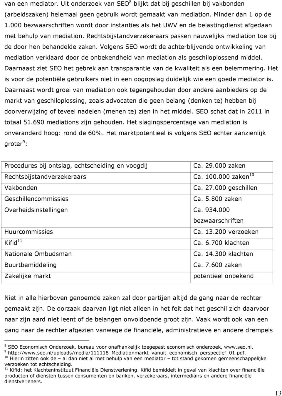 Rechtsbijstandverzekeraars passen nauwelijks mediation toe bij de door hen behandelde zaken.