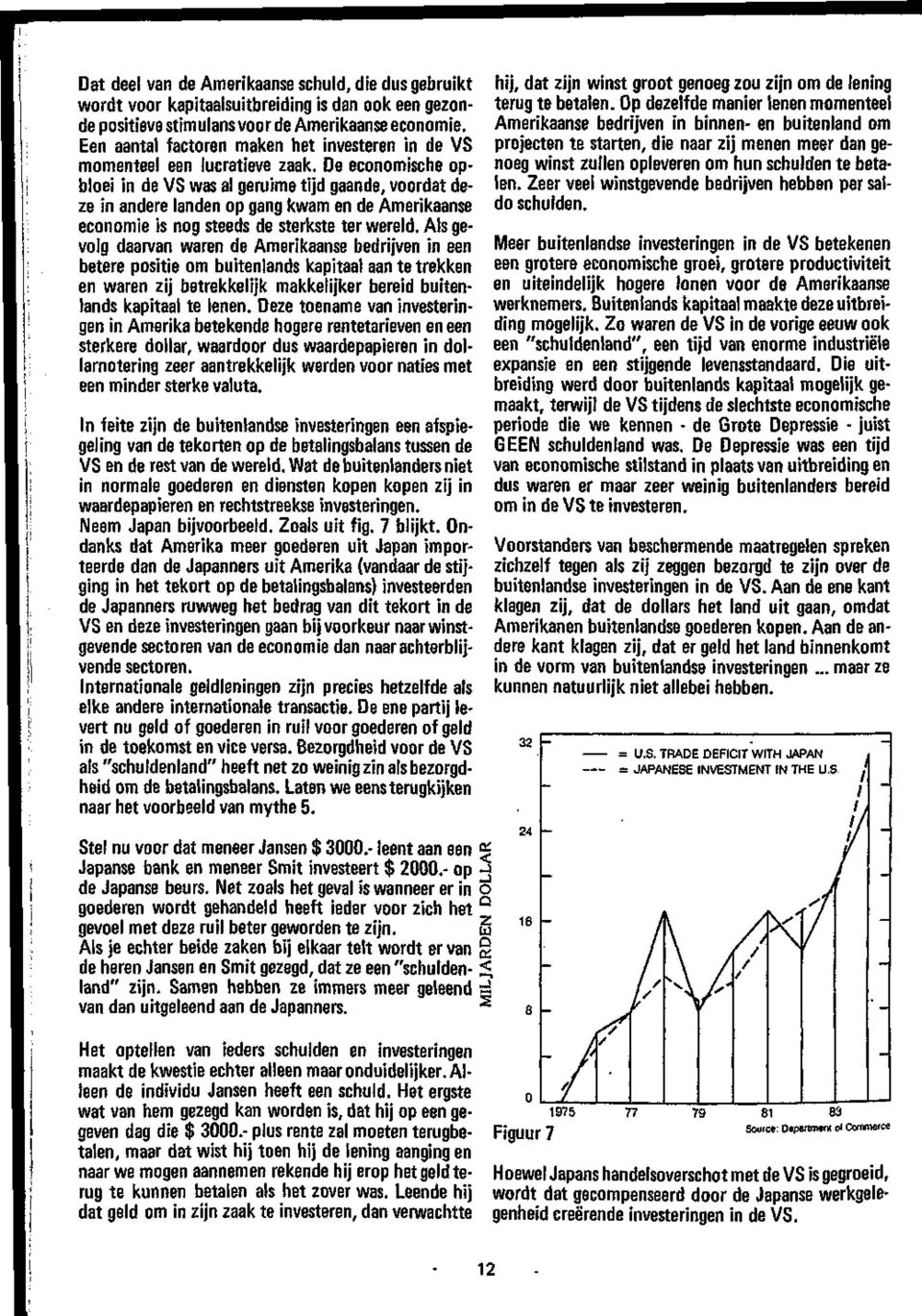 De economische opbloei in de VS was al geruime tijd gaande, voordat deze in andere landen op gang kwam en de Amerikaanse economie is nog steeds de sterkste ter wereld.