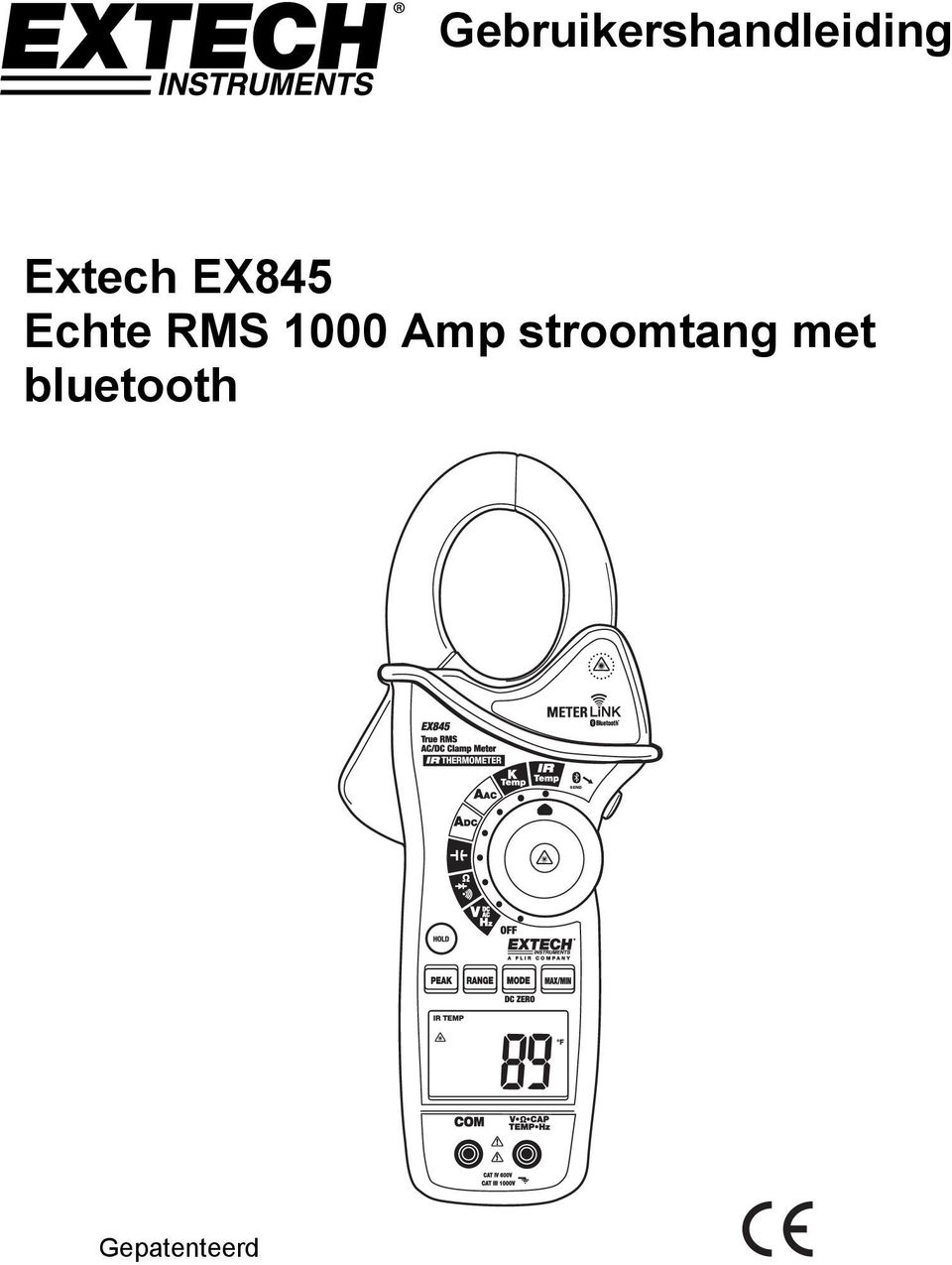 Extech EX845 Echte RMS