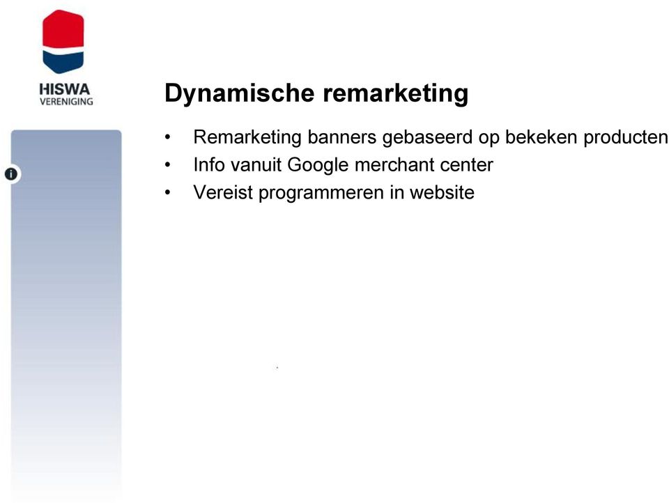 producten Info vanuit Google