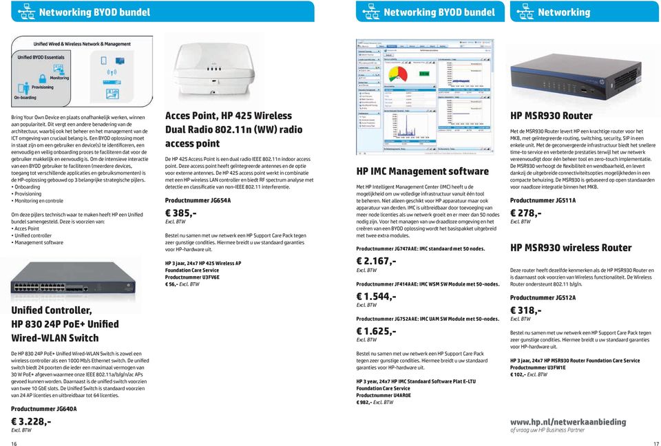 Een BYOD oplossing moet in staat zijn om een gebruiker en device(s) te identificeren, een eenvoudig en veilig onboarding proces te faciliteren dat voor de gebruiker makkelijk en eenvoudig is.