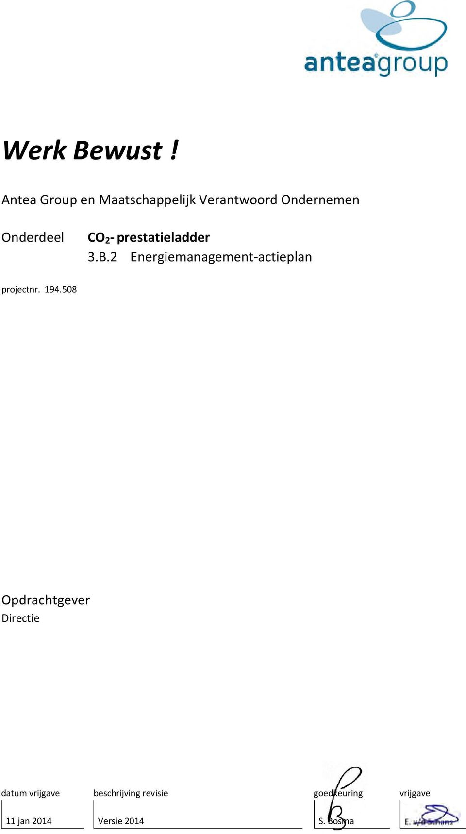 2 Energiemanagement-actieplan projectnr. 194.