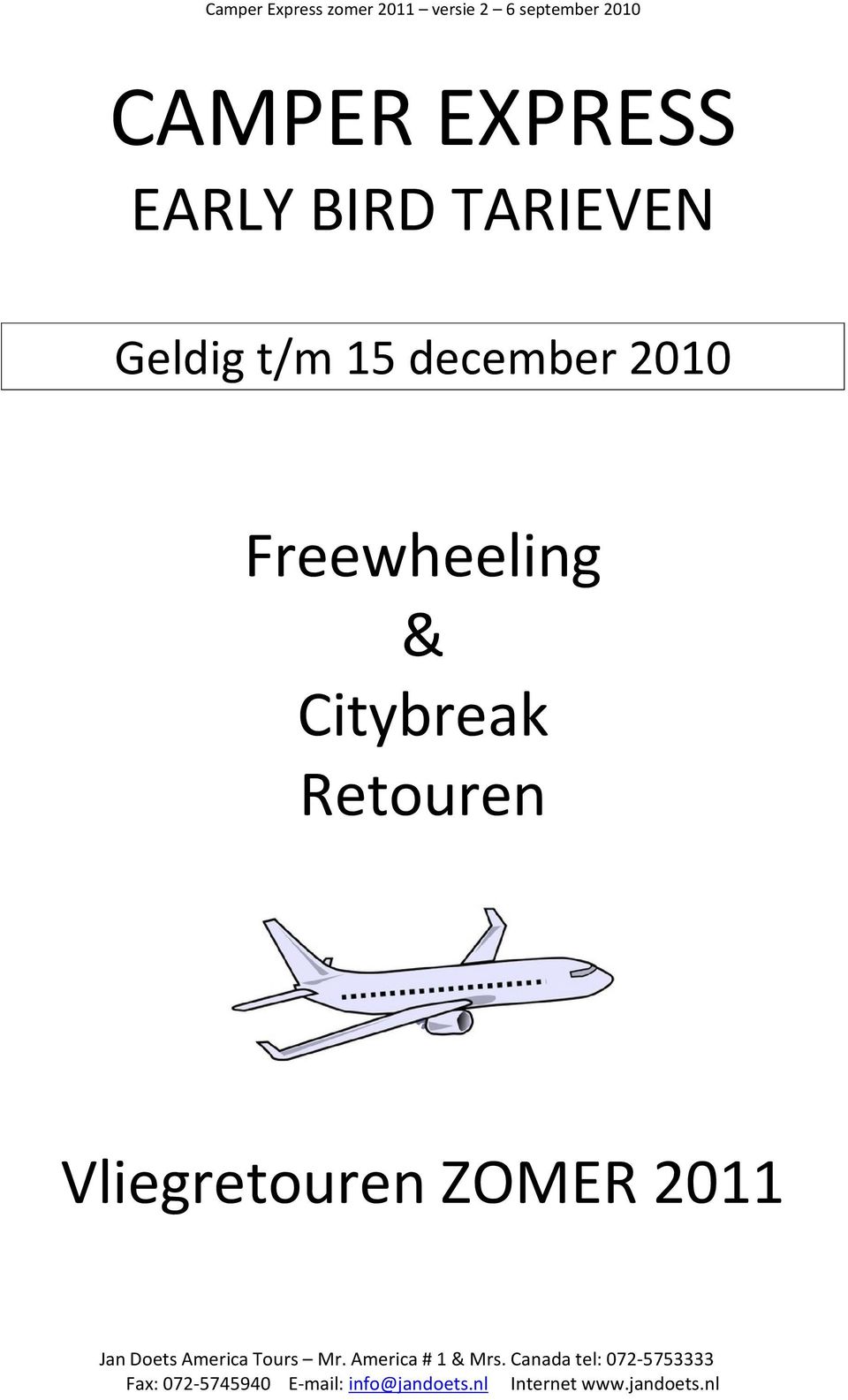 december 2010 Freewheeling &