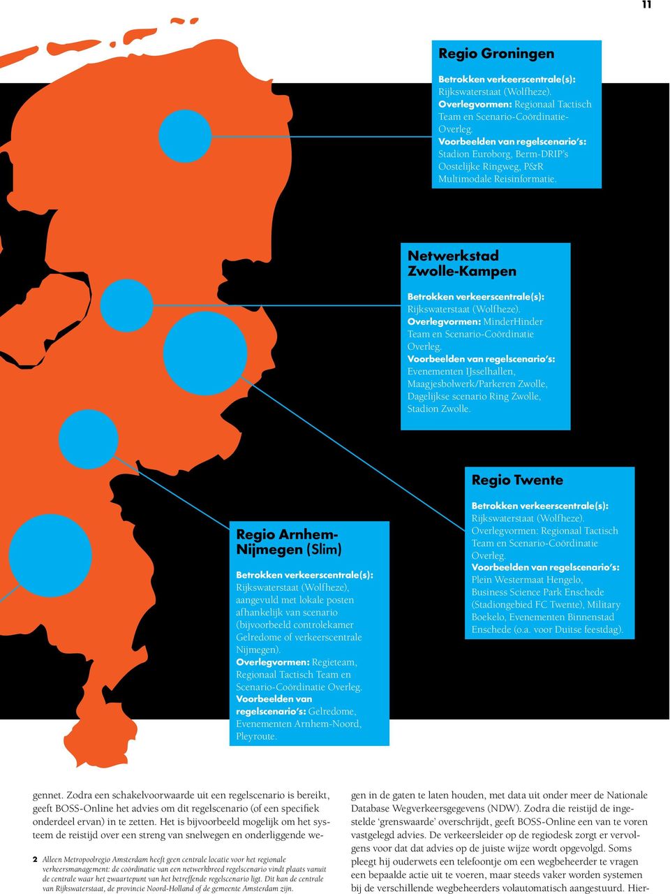 Overlegvormen: MinderHinder Team en Scenario-Coördinatie Overleg.