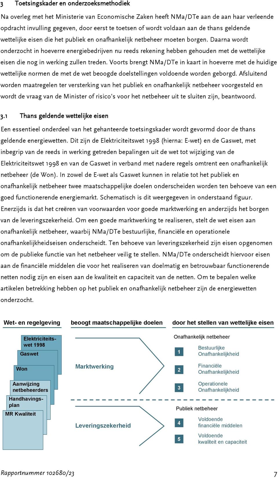 Daarna wordt onderzocht in hoeverre energiebedrijven nu reeds rekening hebben gehouden met de wettelijke eisen die nog in werking zullen treden.