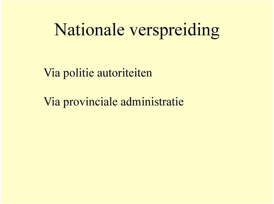 politie