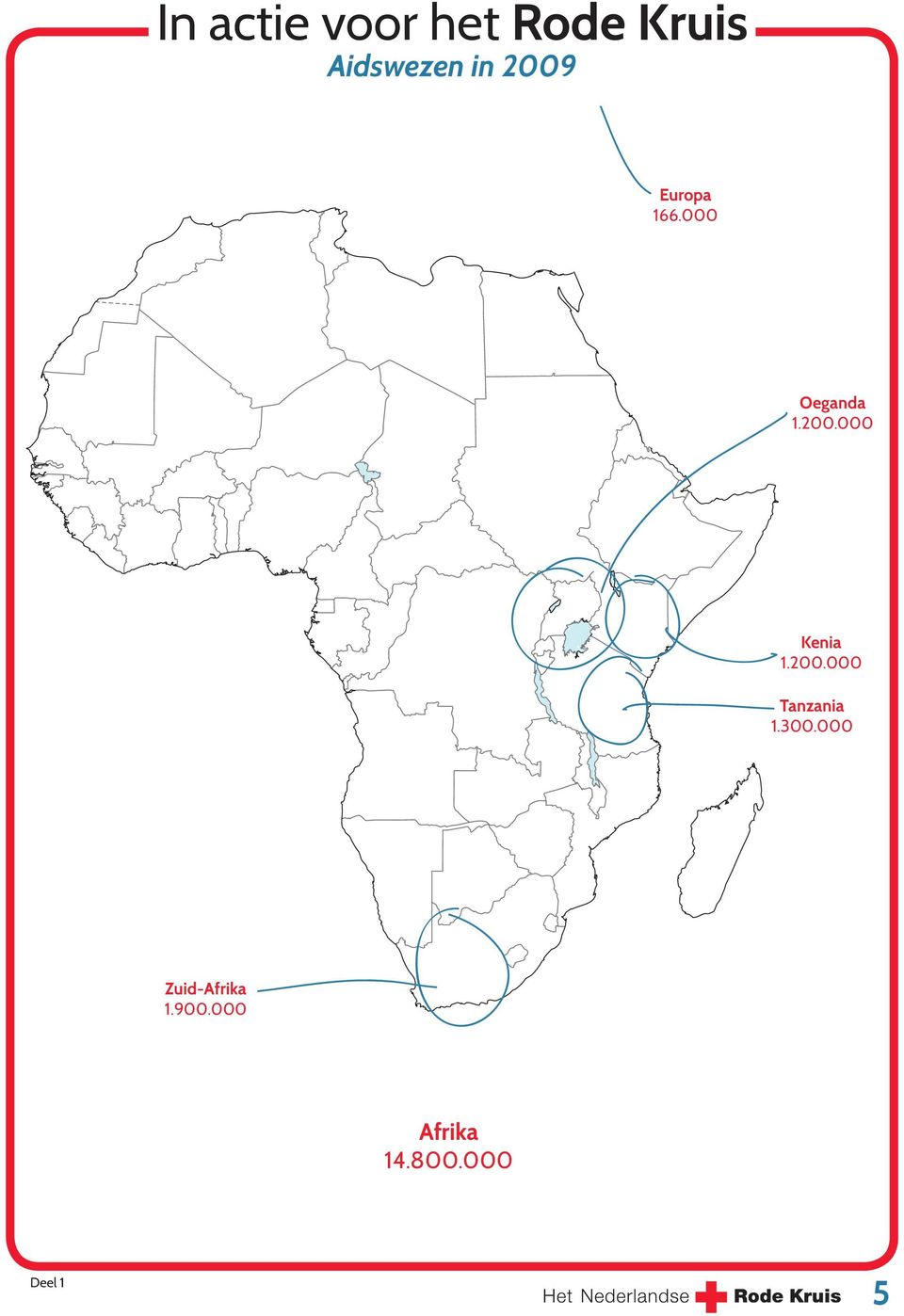 200.000 1.200.000 Tanzania Tanzania Kenia 1.300.000 1.200.000 1.300.000 Tanzania 1.300.000 Zuid-Afrika Zuid-Afrika 1.