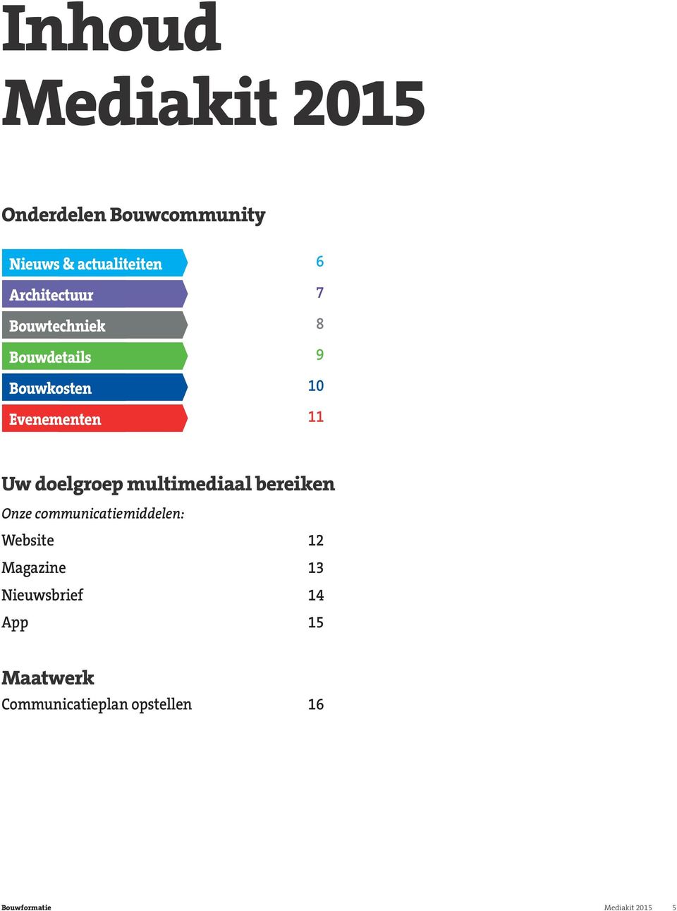 bereiken Uw doelgroep multimediaal bereiken Onze Website communicatiemiddelen: Website 12