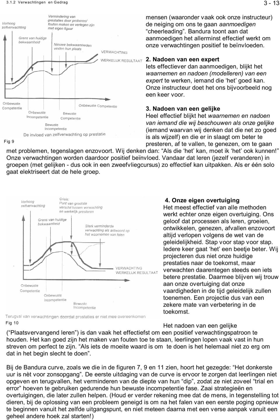 Nadoen van een expert Iets effectiever dan aanmoedigen, blijkt het waarnemen en nadoen (modelleren) van een expert te werken, iemand die het goed kan.