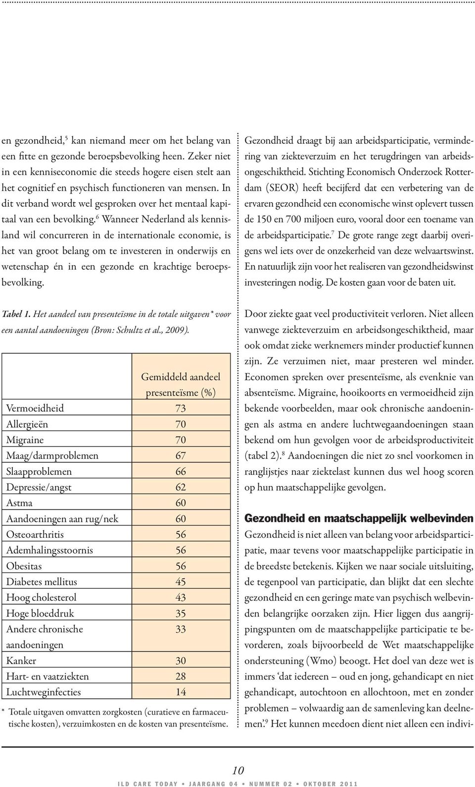 6 Wanneer Nederland als kennisland wil concurreren in de internationale economie, is het van groot belang om te investeren in onderwijs en wetenschap én in een gezonde en krachtige beroepsbevolking.