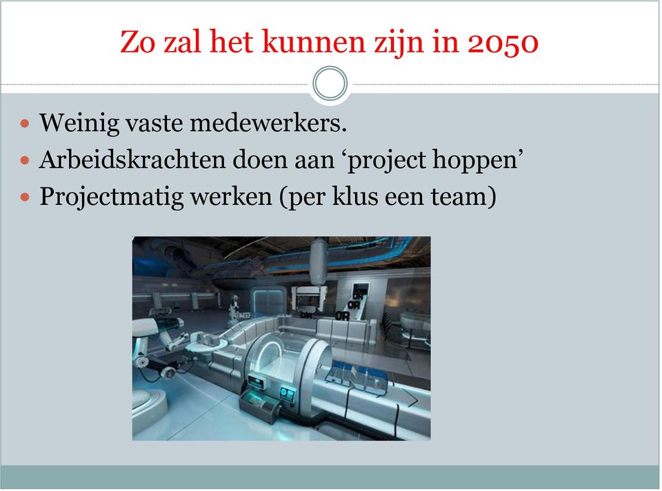 Arbeidskrachten doen aan project