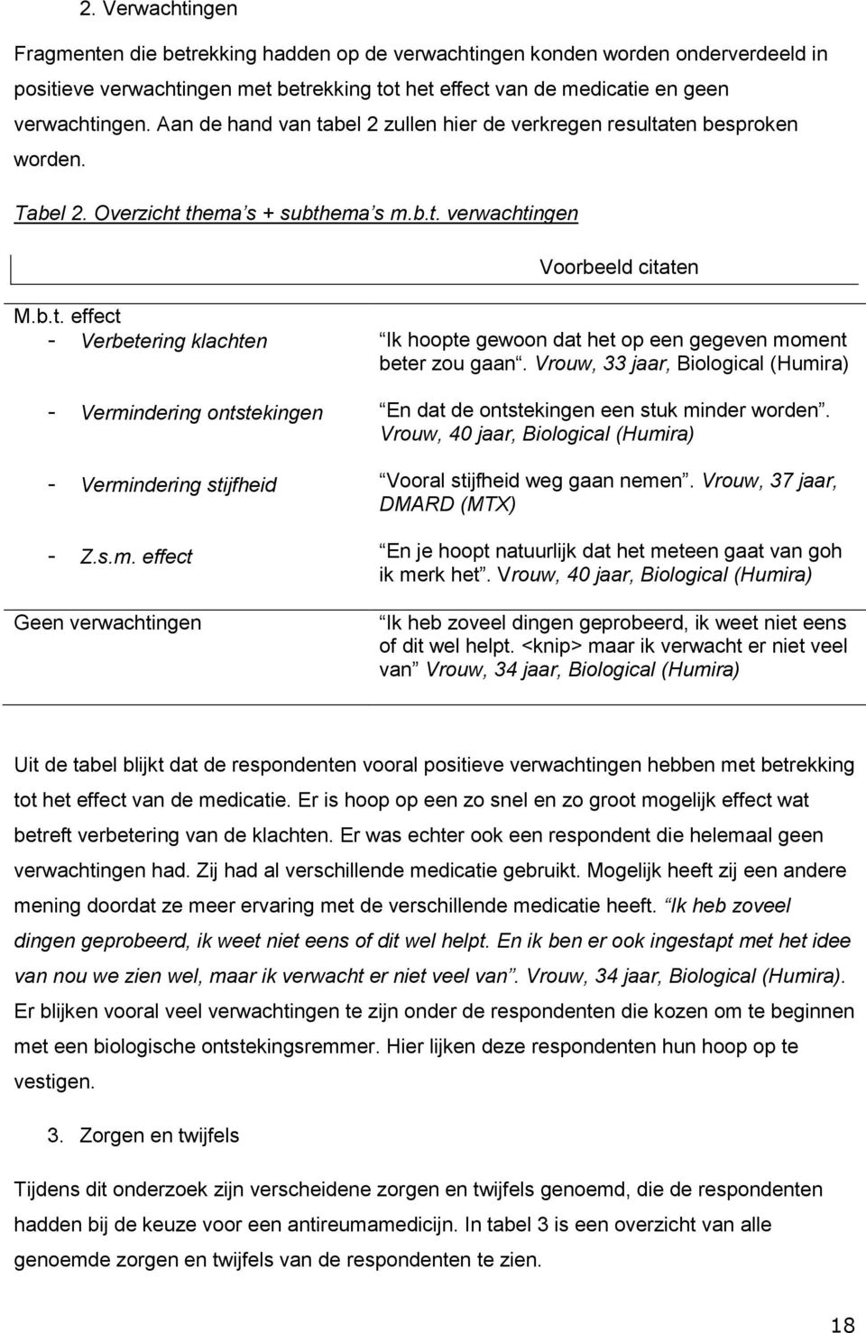 s.m. effect Geen verwachtingen Ik hoopte gewoon dat het op een gegeven moment beter zou gaan. Vrouw, 33 jaar, Biological (Humira) En dat de ontstekingen een stuk minder worden.