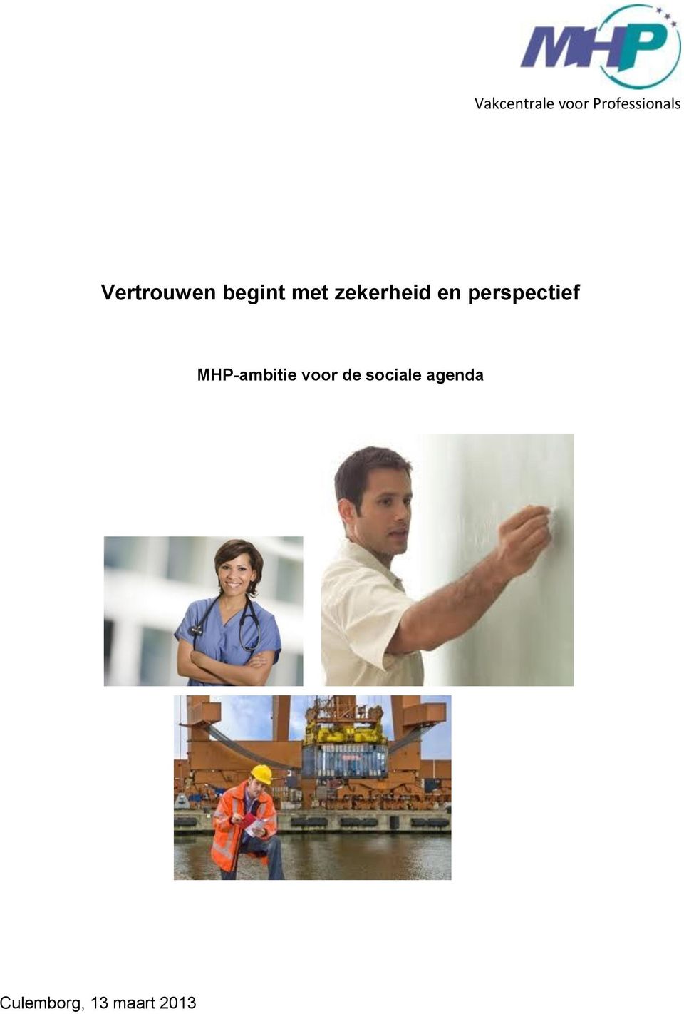 perspectief MHP-ambitie voor de