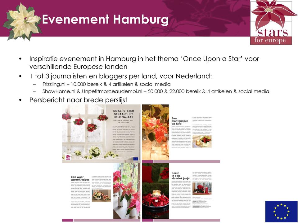 Nederland: Frizzling.nl 10.000 bereik & 4 artikelen & social media ShowHome.