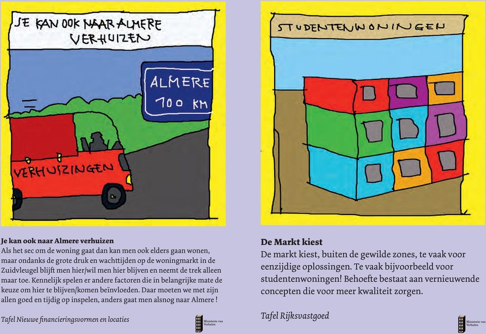 Daar moeten we met zĳn a en goed en tĳdig op inspelen, anders gaat men alsnog naar Almere!