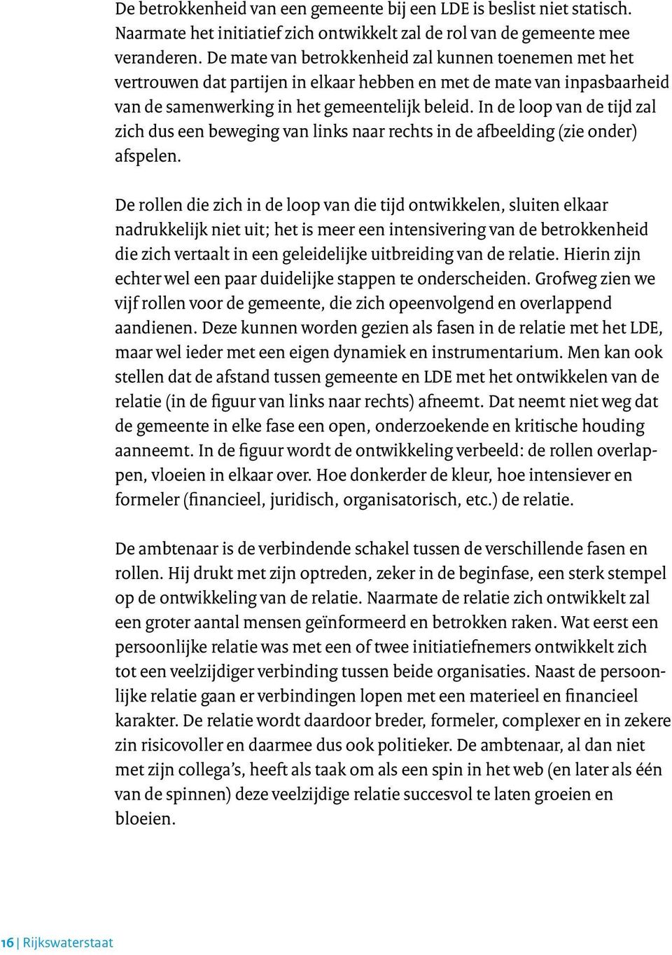 In de loop van de tijd zal zich dus een beweging van links naar rechts in de afbeelding (zie onder) afspelen.