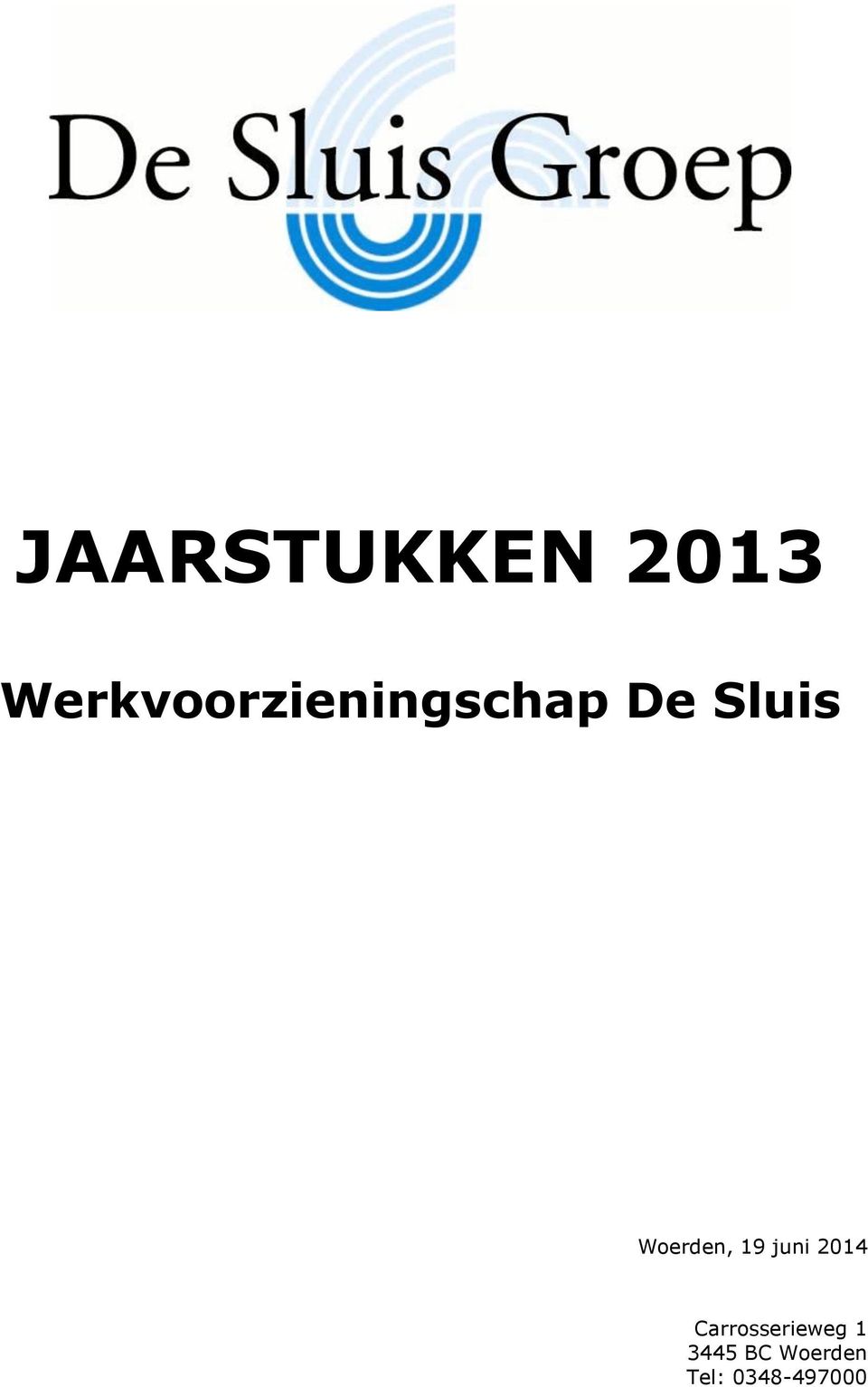 Sluis Woerden, 19 juni 2014