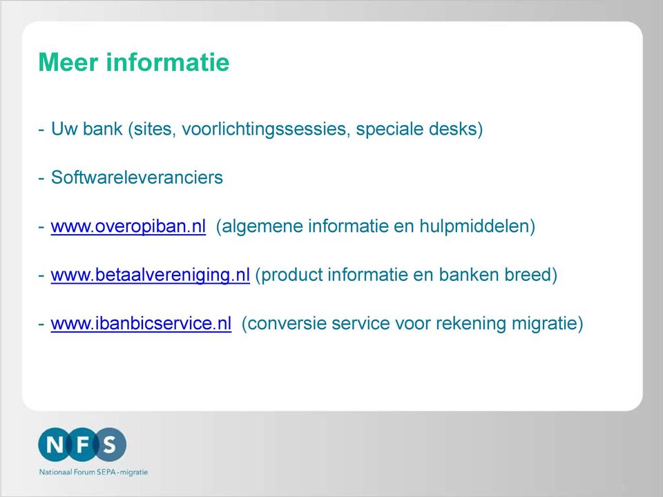nl (algemene informatie en hulpmiddelen) - www.betaalvereniging.