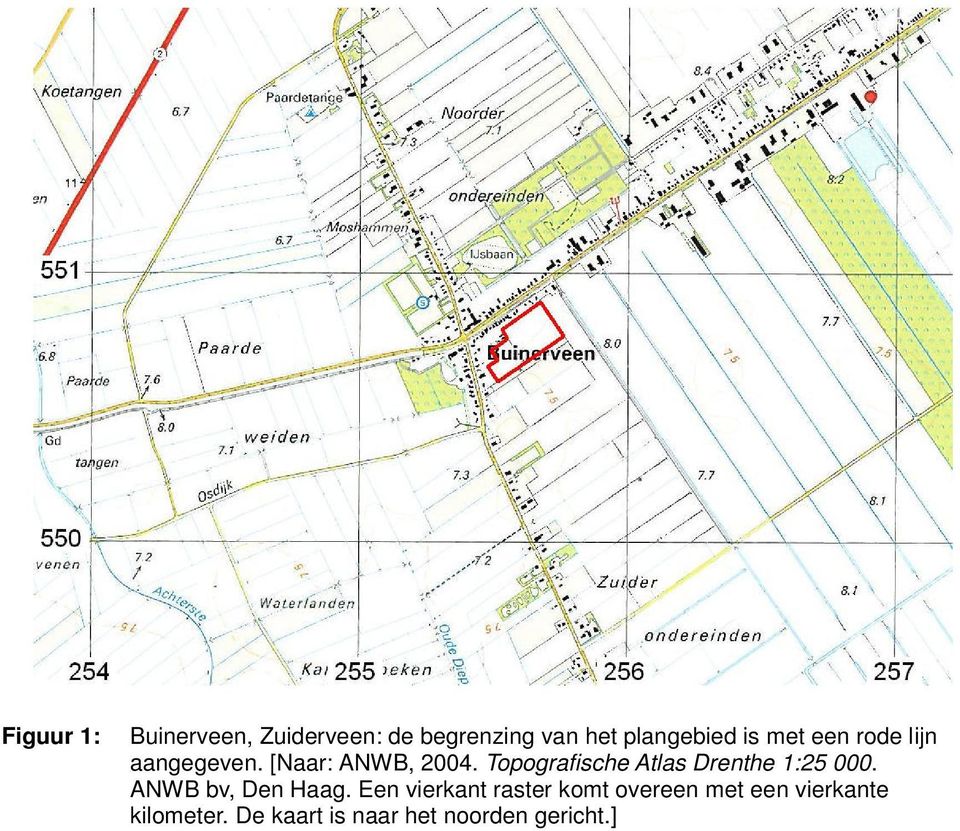 Topografische Atlas Drenthe 1:25 000. ANWB bv, Den Haag.