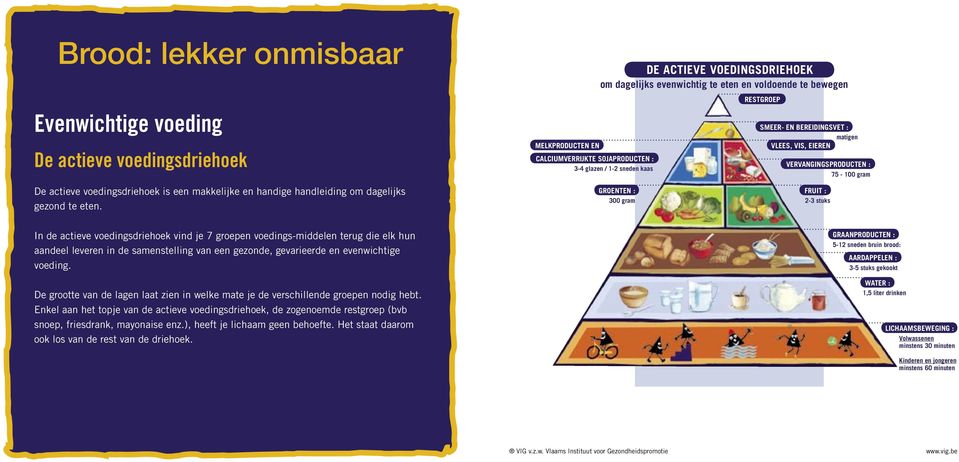 is een makkelijke en handige handleiding om dagelijks gezond te eten.