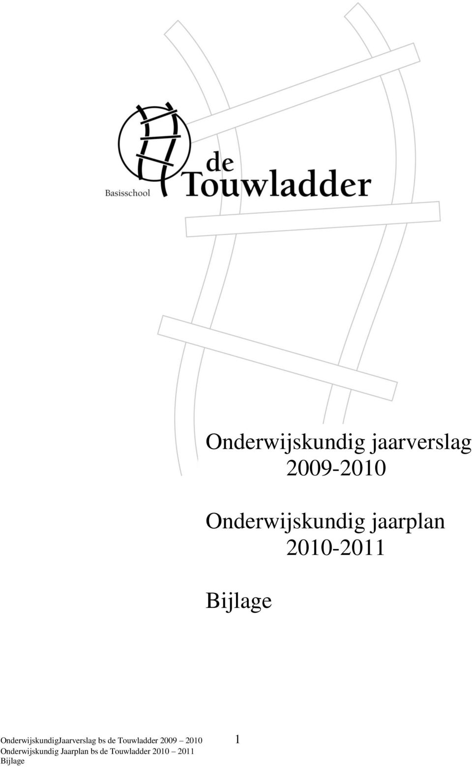 jaarplan 2010-2011