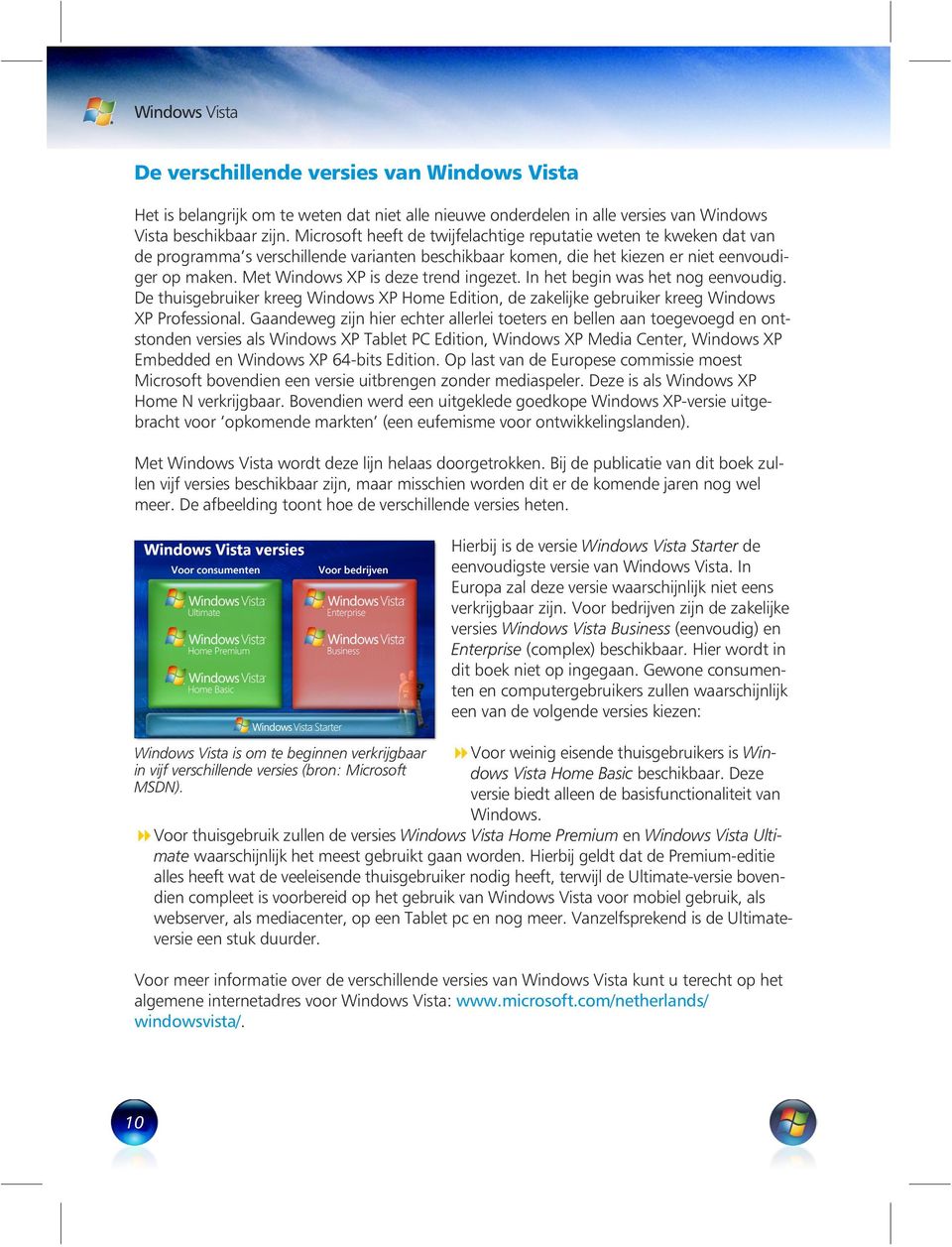 Met Windows XP is deze trend ingezet. In het begin was het nog eenvoudig. De thuisgebruiker kreeg Windows XP Home Edition, de zakelijke gebruiker kreeg Windows XP Professional.