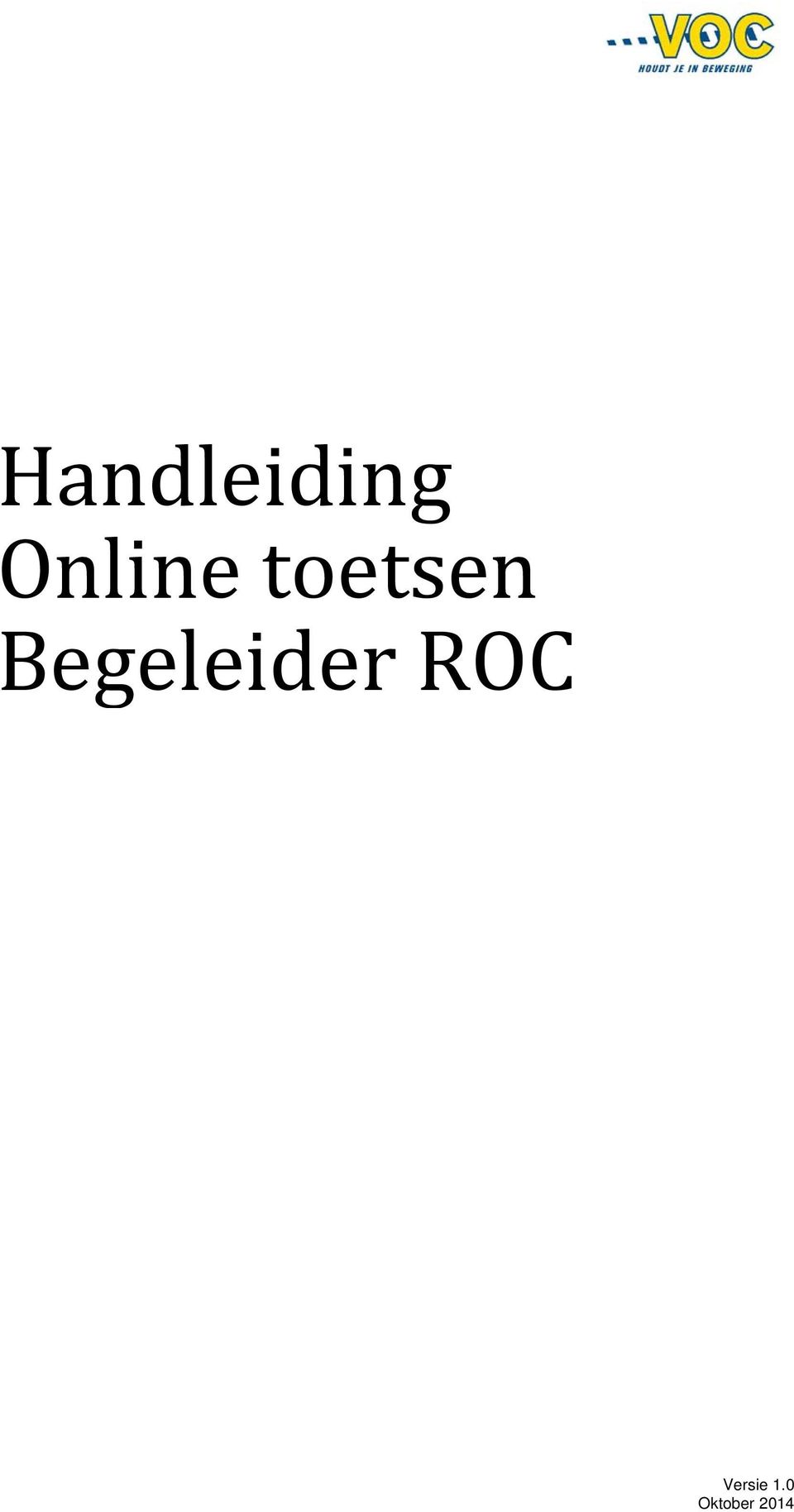 Begeleider ROC