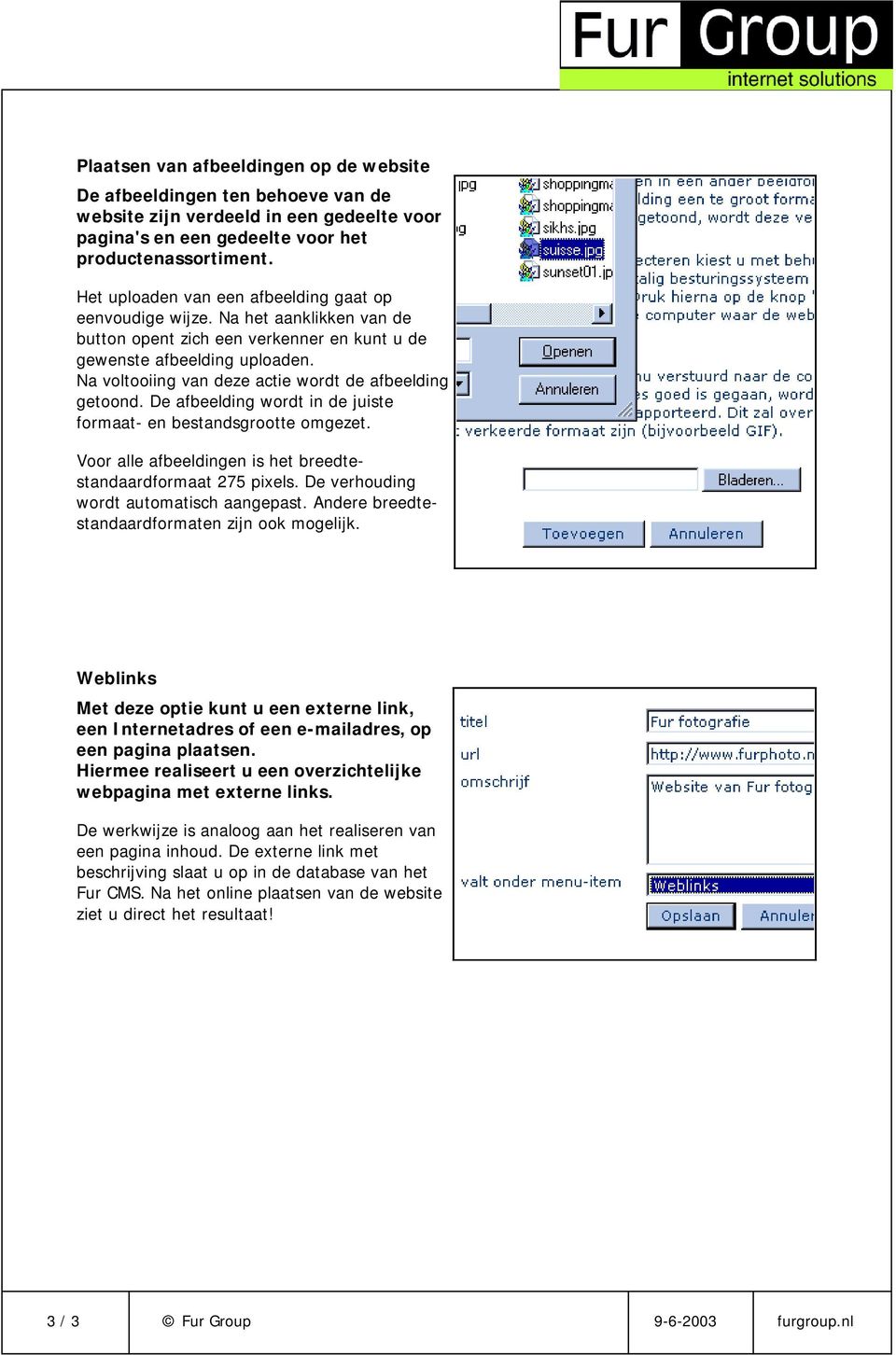 Na voltooiing van deze actie wordt de afbeelding getoond. De afbeelding wordt in de juiste formaat- en bestandsgrootte omgezet. Voor alle afbeeldingen is het breedtestandaardformaat 275 pixels.