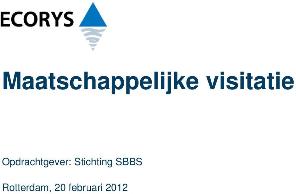 Opdrachtgever: