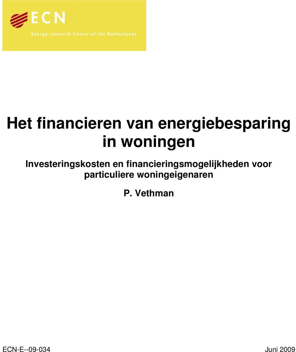 financieringsmogelijkheden voor