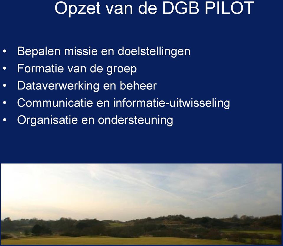 Dataverwerking en beheer Communicatie en