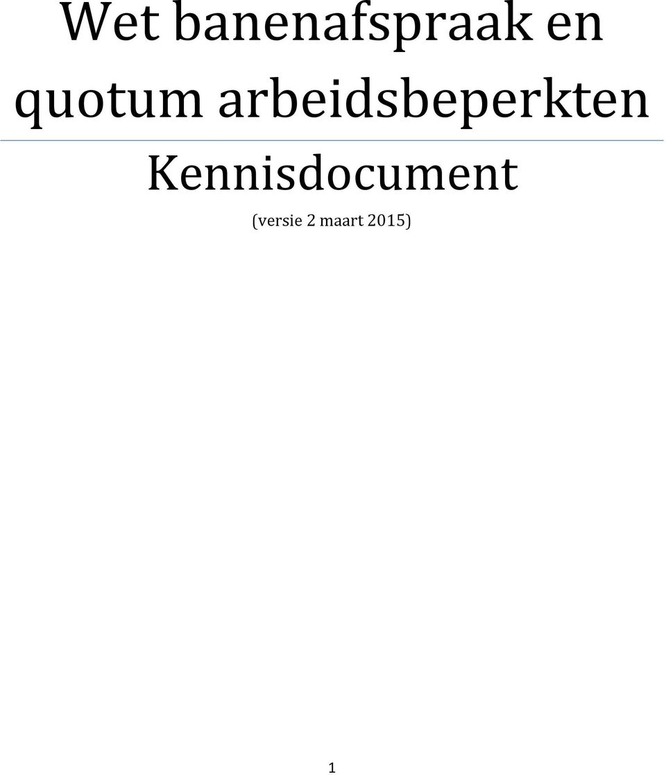 arbeidsbeperkten