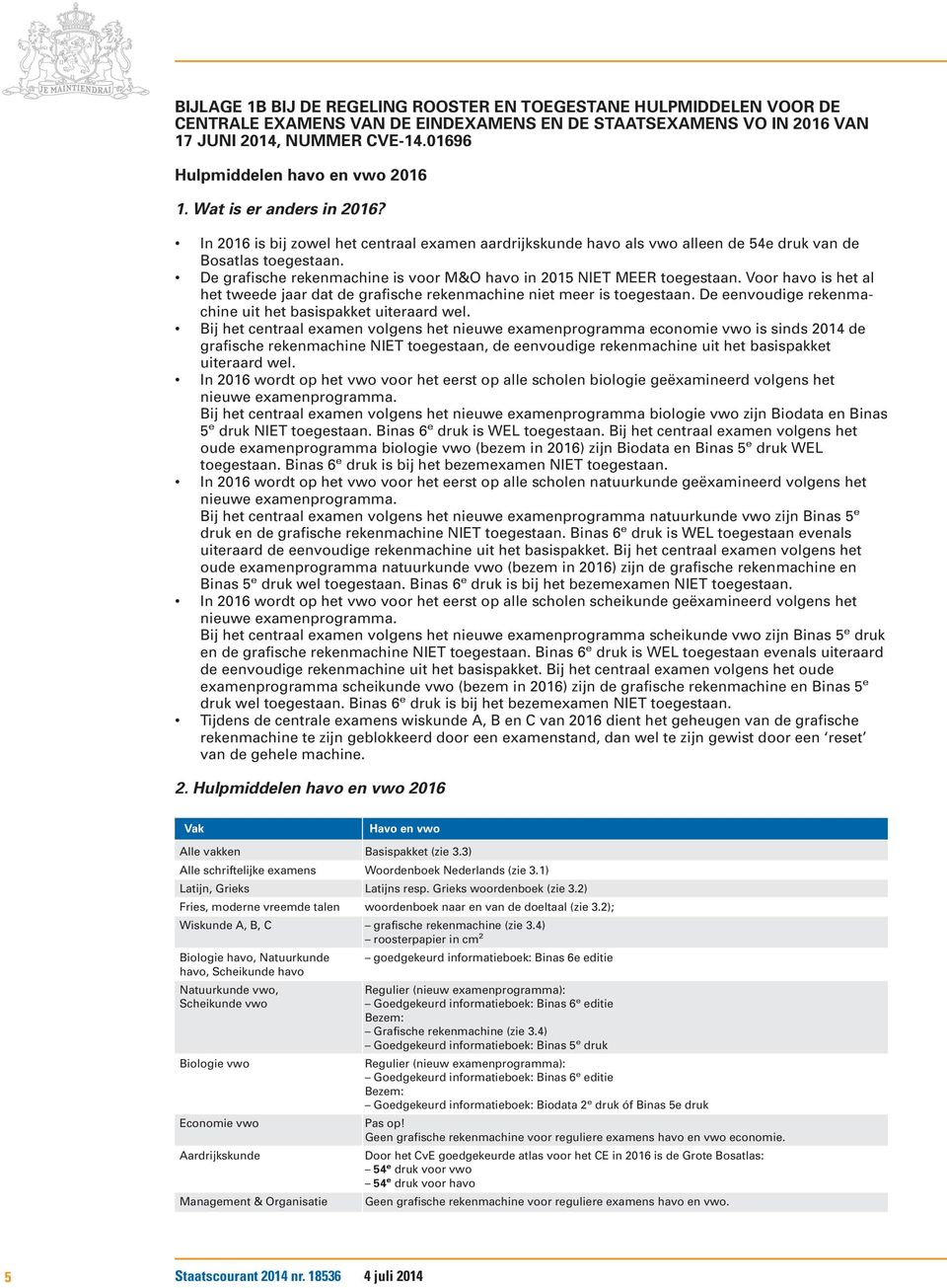 De grafische rekenmachine is voor M&O havo in 2015 NIET MEER toegestaan. Voor havo is het al het tweede jaar dat de grafische rekenmachine niet meer is toegestaan.