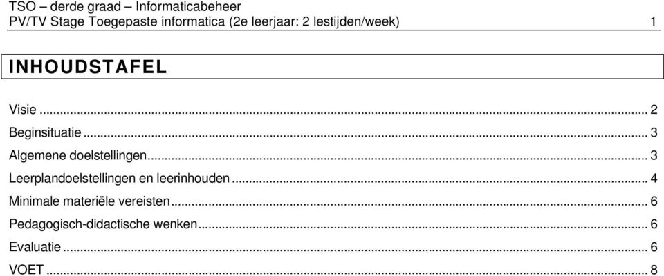 .. 3 Leerplandoelstellingen en leerinhouden.