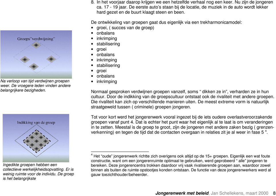 De vroegere leden vinden andere belangrijkere bezigheden.