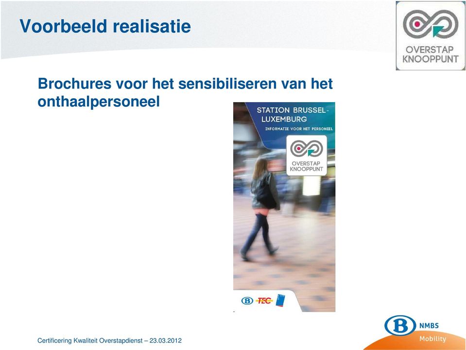 Brochures voor het