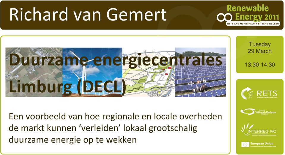 30 Limburg (DECL) Een voorbeeld van hoe regionale