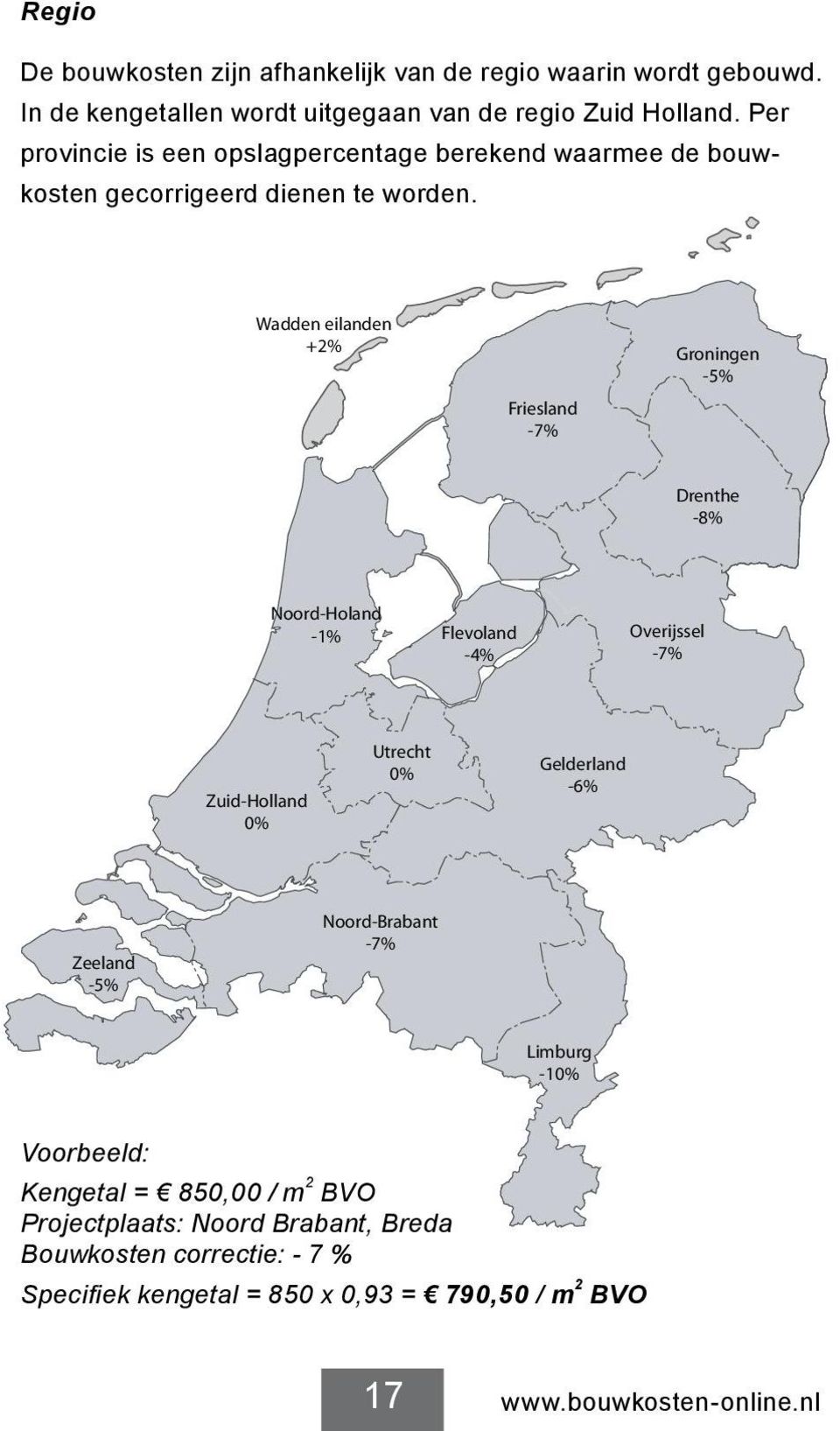 Wadden eilanden +2% Friesland -7% Groningen -5% Drenthe -8% Noord-Holand -1% Flevoland -4% Overijssel -7% Zuid-Holland 0% Utrecht 0% Gelderland -6%
