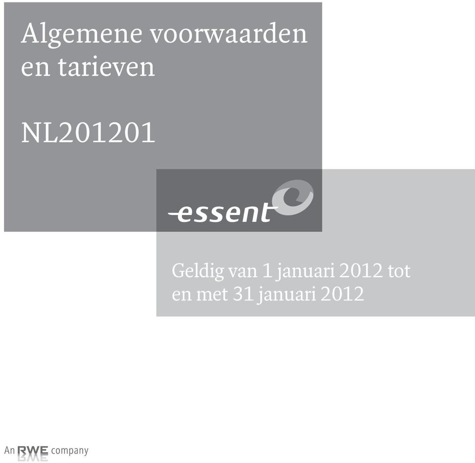 Geldig van 1 januari