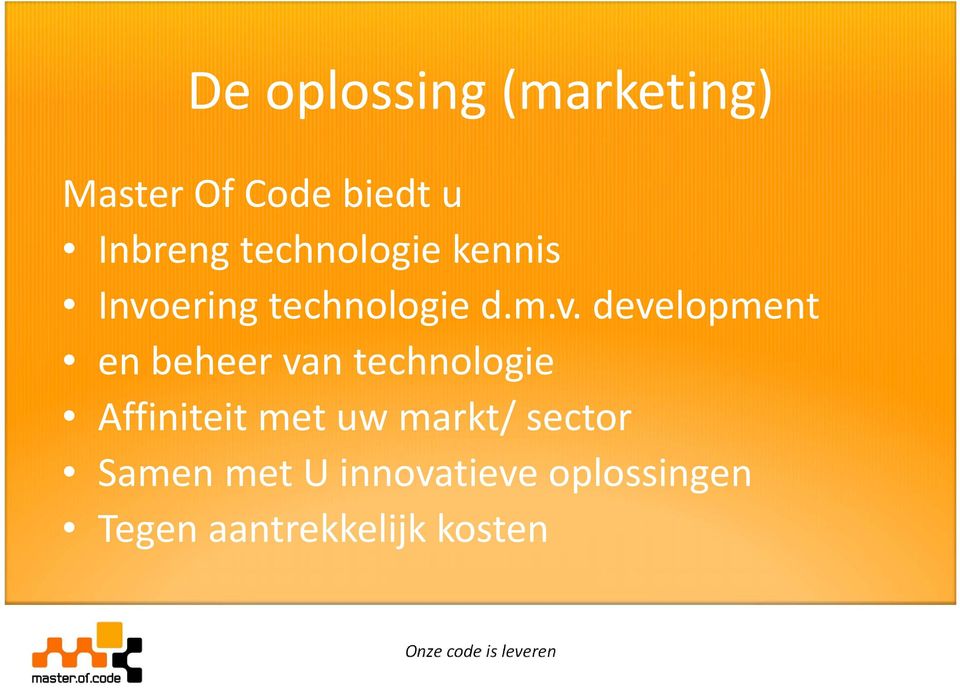 ering technologie d.m.v.