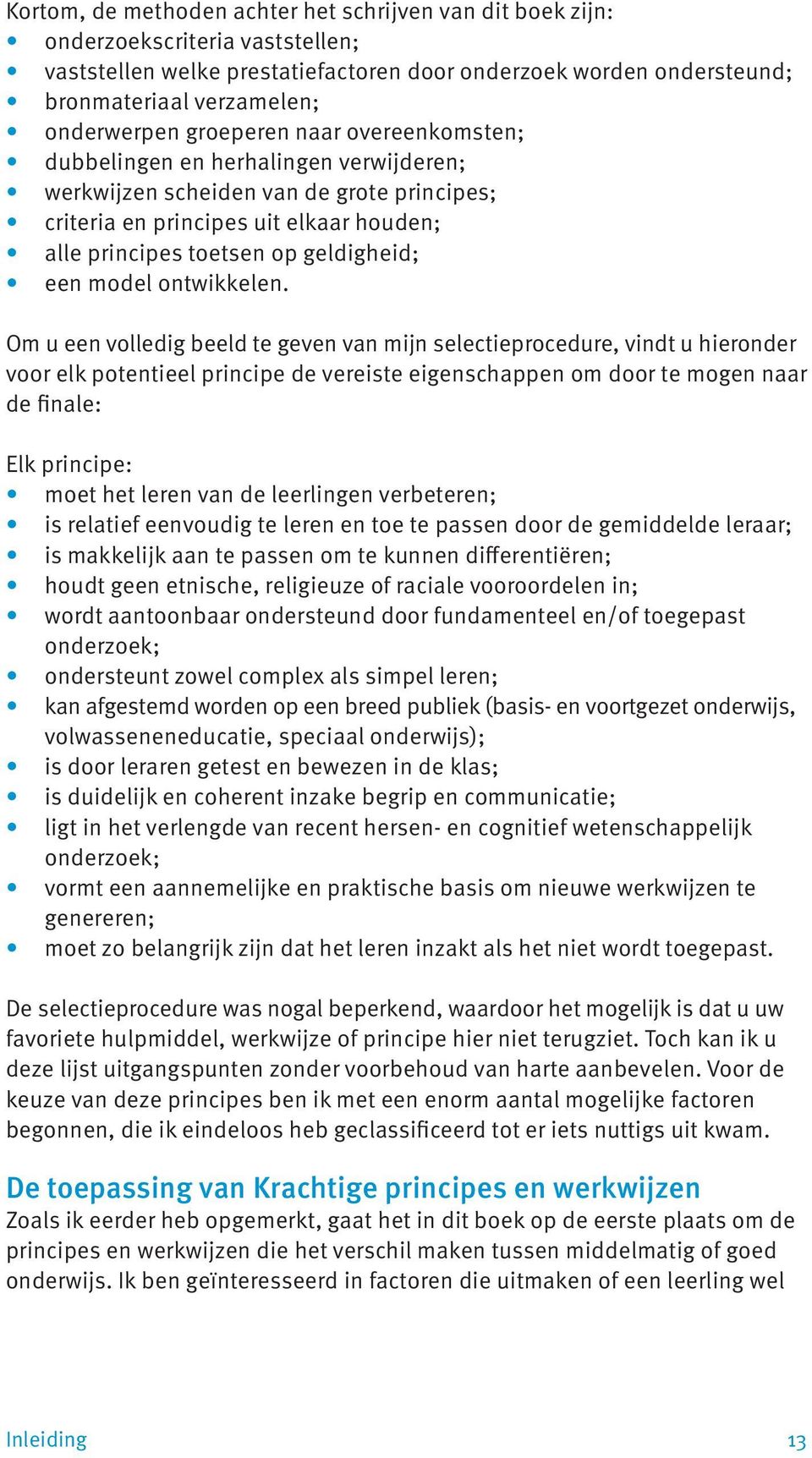 geldigheid; een model ontwikkelen.