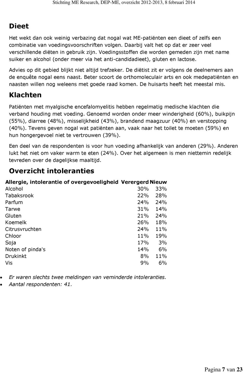 Advies op dit gebied blijkt niet altijd trefzeker. De diëtist zit er volgens de deelnemers aan de enquête nogal eens naast.