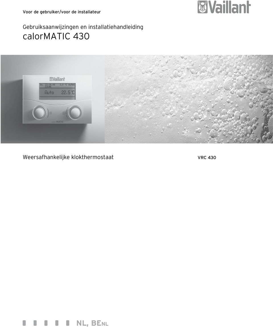 installatiehandleiding calormatic 430