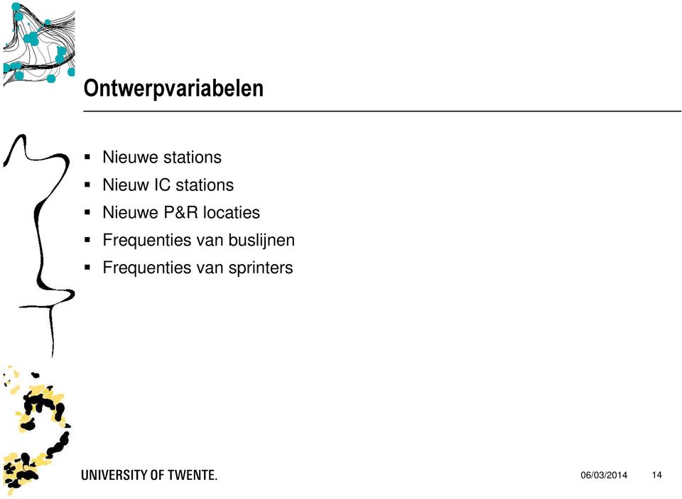 locaties Frequenties van buslijnen