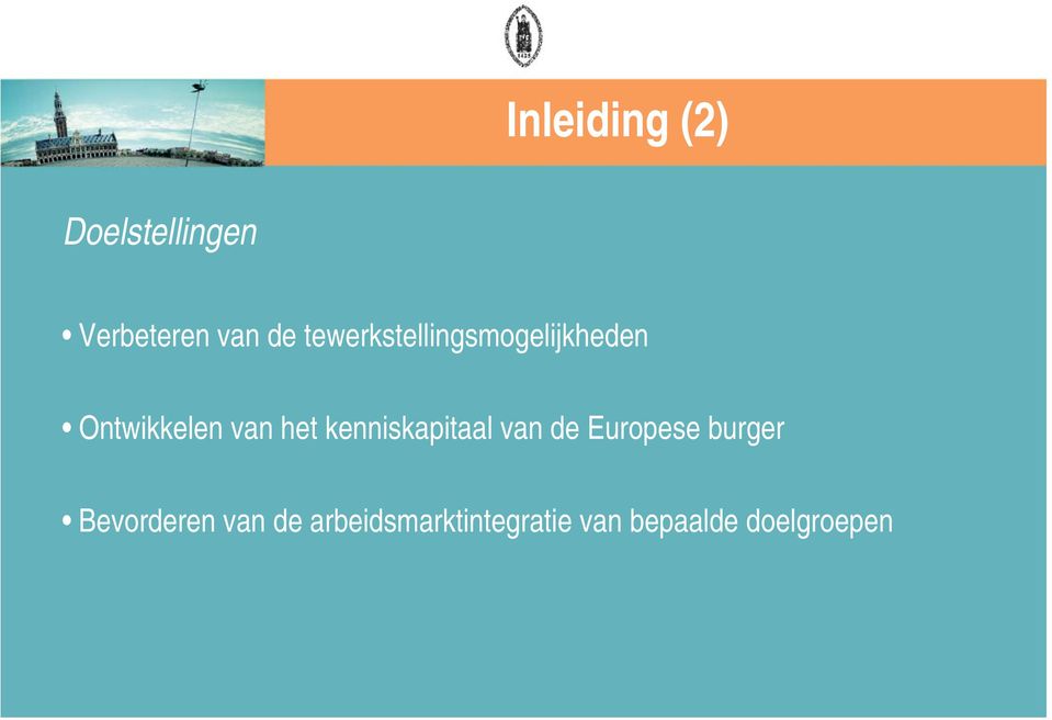 kenniskapitaal van de Europese burger Bevorderen