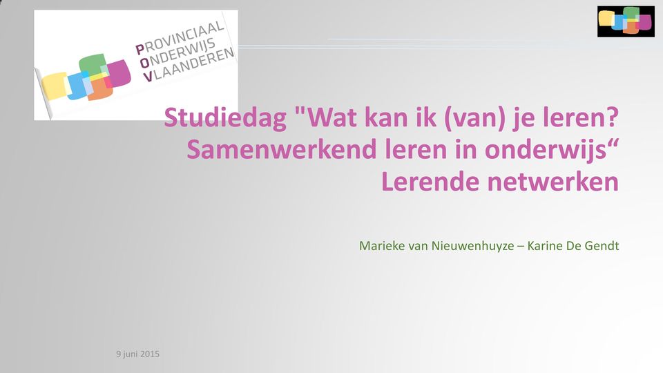 Samenwerkend leren in onderwijs