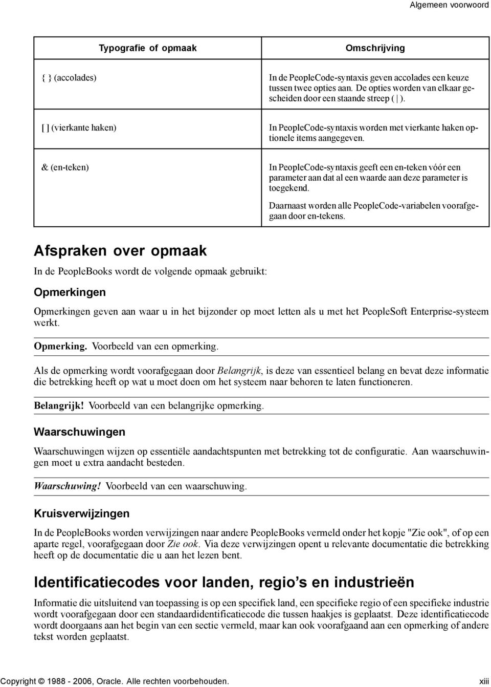 & (en-teken) In PeopleCode-syntaxis geeft een en-teken vóór een parameter aan dat al een waarde aan deze parameter is toegekend.