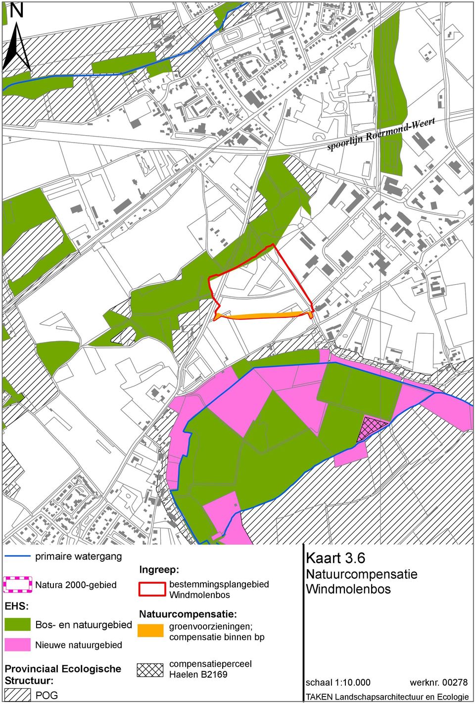 groenvoorzieningen; compensatie binnen bp