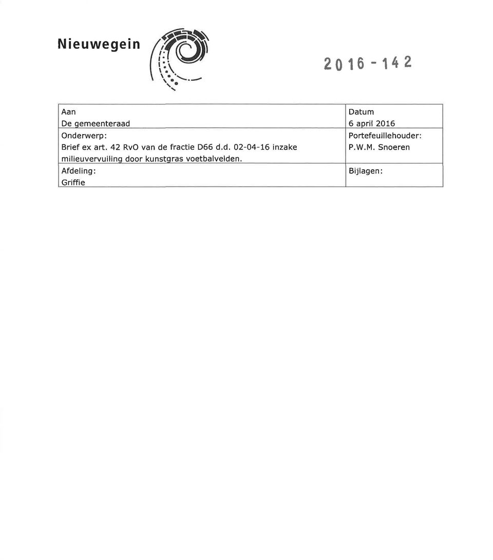 fractie D66 d.